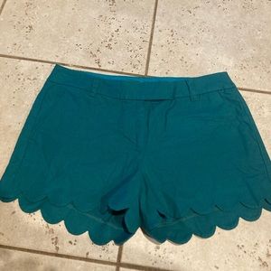 J Crew Shorts Teal Size 8